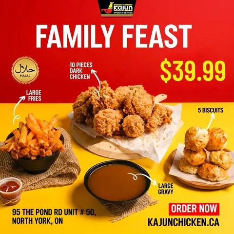 Kajun Chicken & Seafood – Whitby