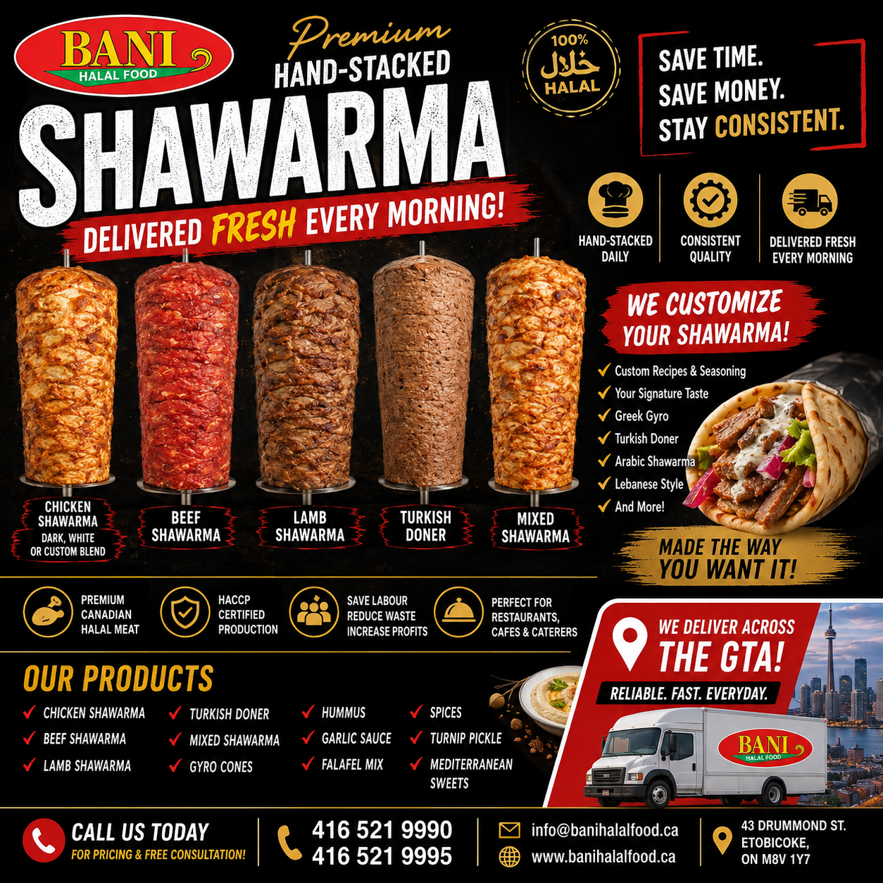 Bani Halal Food Wholesale